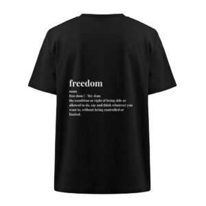 T-SHIRT FREEDOM - Freestyler Heavy Oversized T-Shirt ST/ST-16
